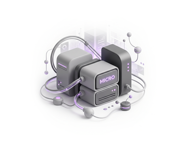 Micro 5.0 – Virtual Server (VPS Hosting) Plan by AdminVPS, Base processor frequency (GHz): 5.0, Primary Drive Capacity (GB): 60