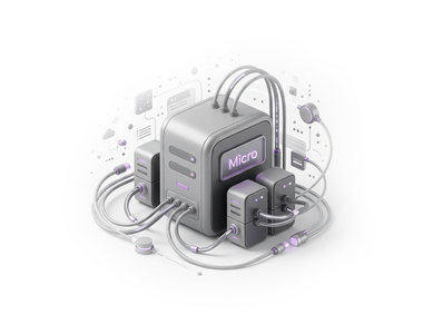 Micro 3.6 – Virtual Server (VPS Hosting) Plan by AdminVPS, Base processor frequency (GHz): 3.6, Primary Drive Capacity (GB): 60