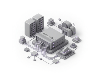 Dedicated server Ryzen 3600 / 64 GB / 2x500 GB NVMe from AdminVPS, Processor (CPU): Ryzen 3600, Primary Drive Capacity (GB): 500