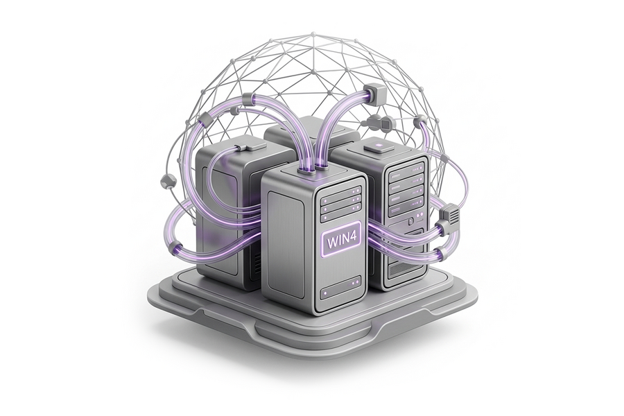 WIN4 - Windows Virtual Server (VPS / VDS Hosting) by AdminVPS, Base processor frequency (GHz): 3.6, Primary Drive Capacity (GB): 120