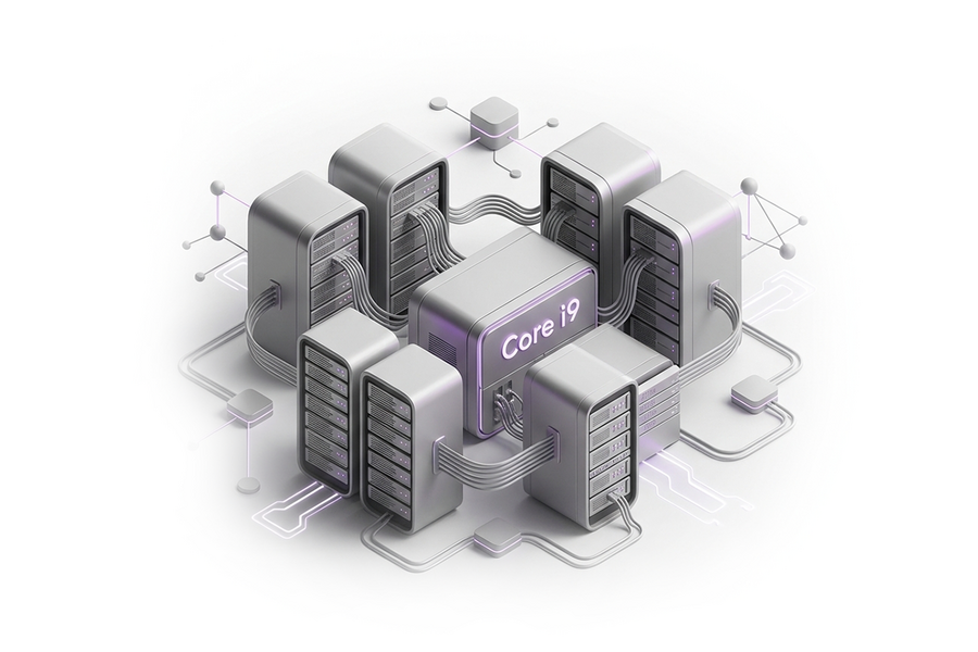 Dedicated server Core i9 13900K / 64 GB / 2x1920 GB NVMe by AdminVPS, Processor (CPU): Core i9 13900K, Primary Drive Capacity (GB): 1920