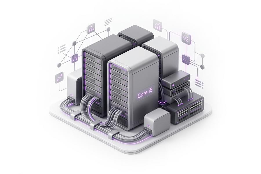 Dedicated server Core i5 13500 / 64 GB / 2x1920 GB NVMe by AdminVPS, Processor (CPU): Core i5 13500, Primary Drive Capacity (GB): 1920