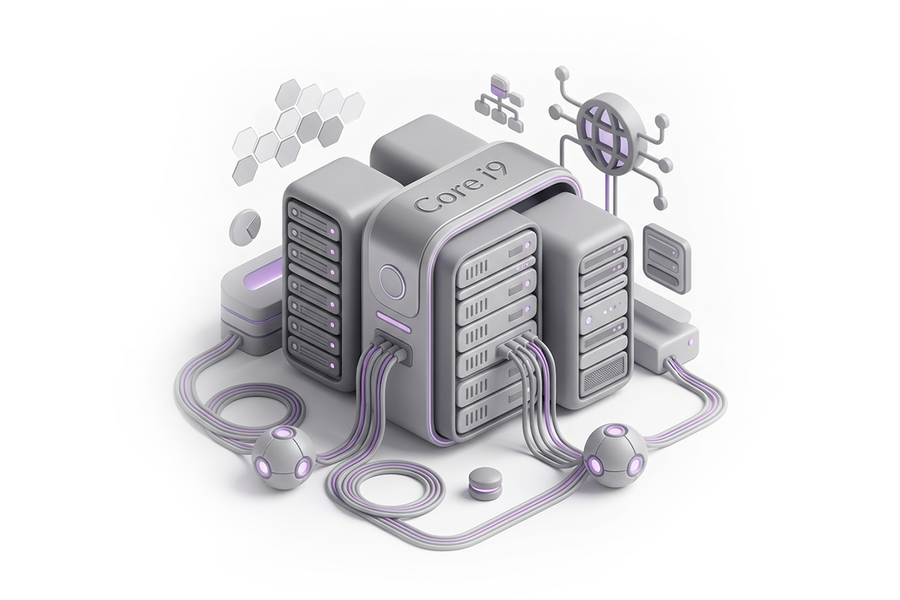 Dedicated server Core i9 12900K / 128 GB / 2x1920 GB NVMe by AdminVPS, Processor (CPU): Core i9 12900K, Primary Drive Capacity (GB): 1920